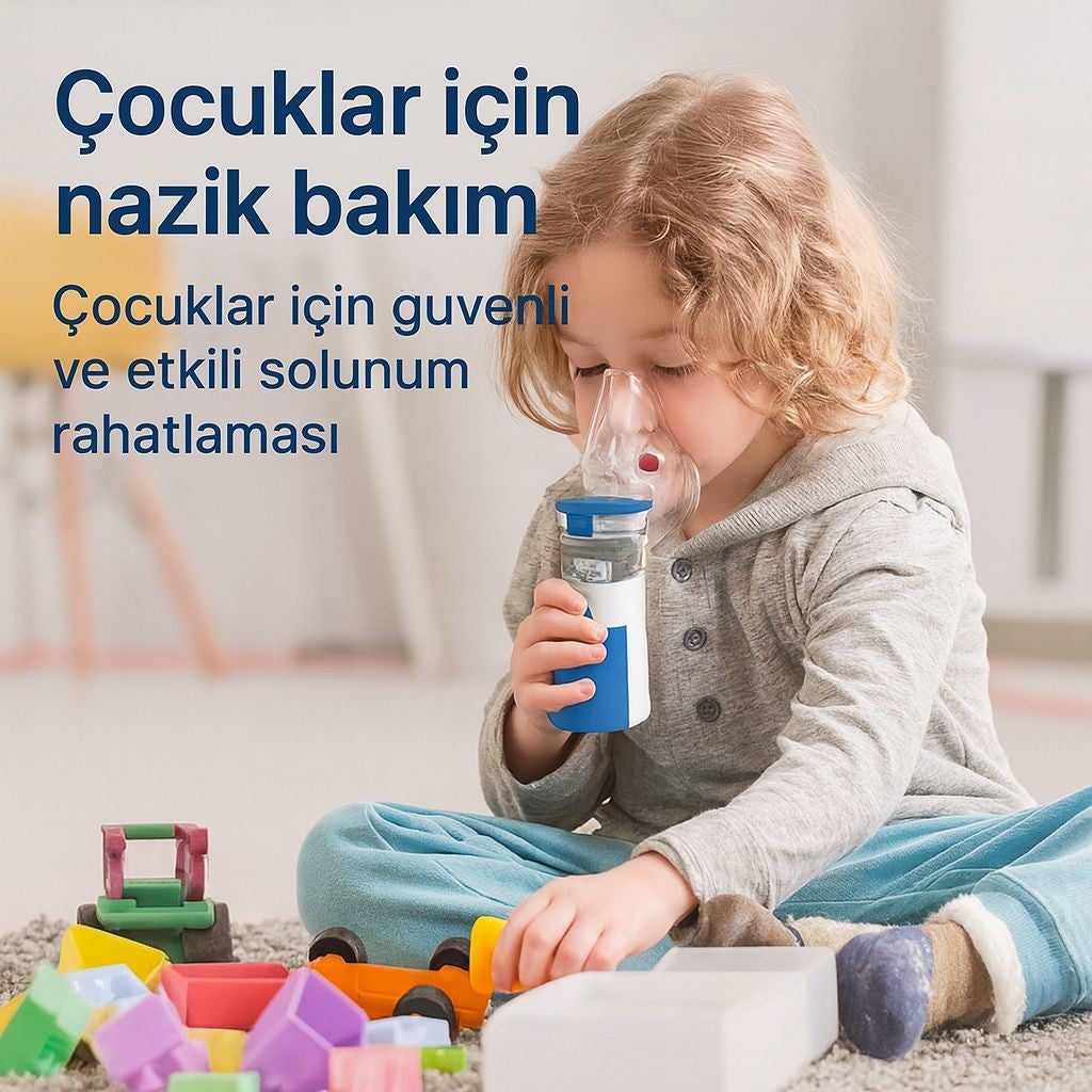 Trendhause DerinNefes – Yeni Nesil Sessiz Taşınabilir Cep Nebulizatörü